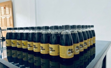 Kemasan botol PET food grade MaduKebon